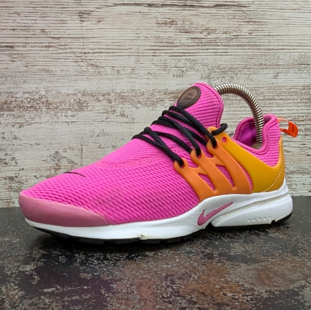 Womens Nike Air Presto Running Shoes Sz 6 Used 878068 607 Laser Fuchsia